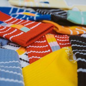 Avenue Black Socks by Charles Jay